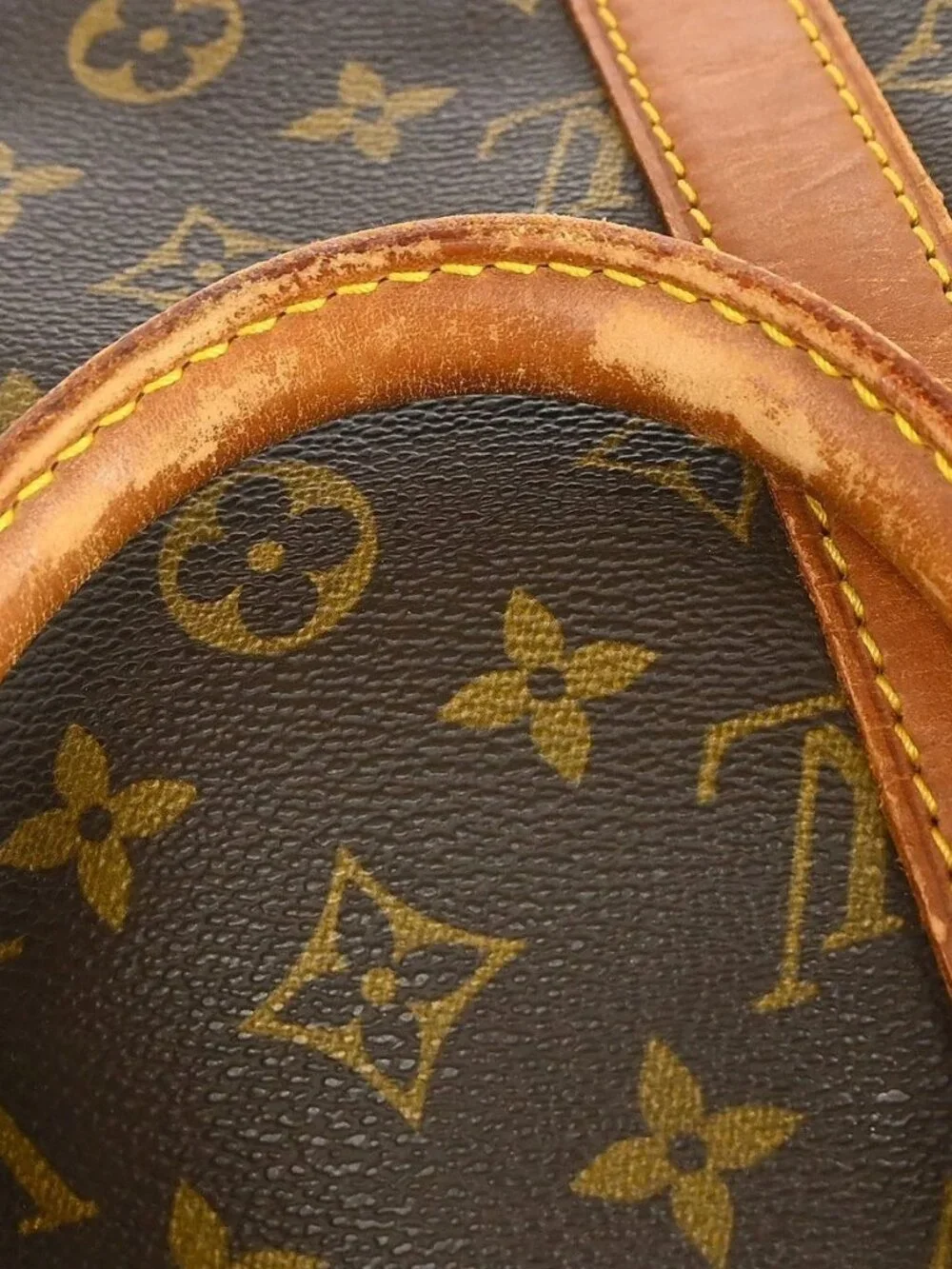 LOUIS VUITTON KEEPALL 45 DUFFLE HANDBAG MONOGRAM M41428